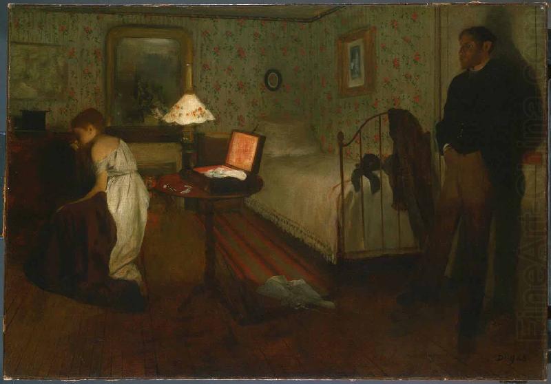 Interior, Edgar Degas